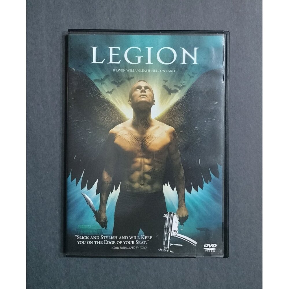 Legion DVD Movie 2010 Action Fantasy Thriller Biblical Sony Pictures Religious 1